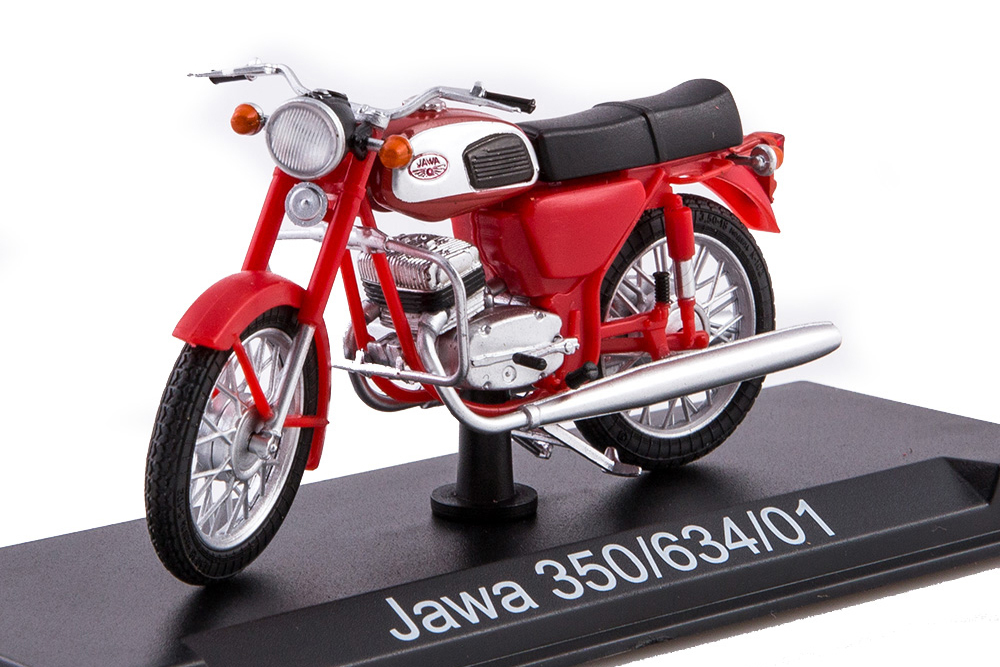 

Модель коллекционная MODIMIO Jawa / ява 350/634/01 (наши мотоциклы #56), Красный