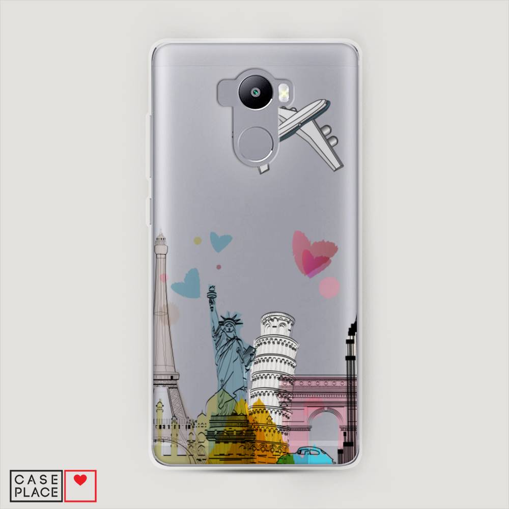 

Пластиковый чехол "Самолет путешествий" на Xiaomi Redmi 4