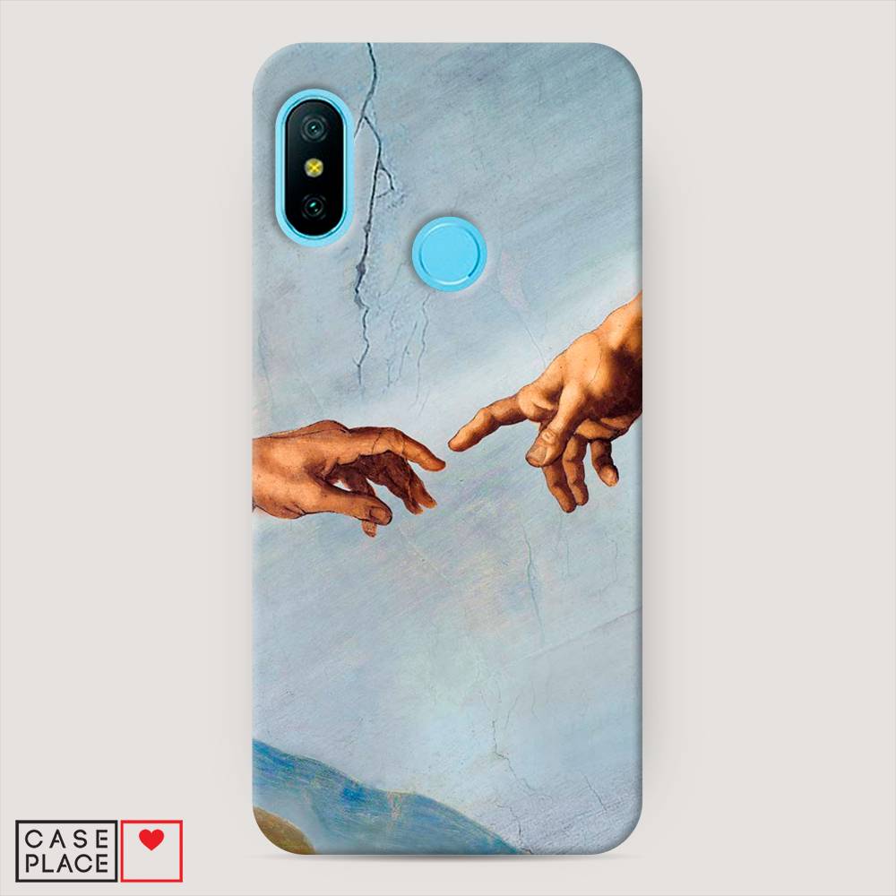 

Пластиковый чехол "Сотворение Адама" на Xiaomi Mi A2 Lite, 34220-7