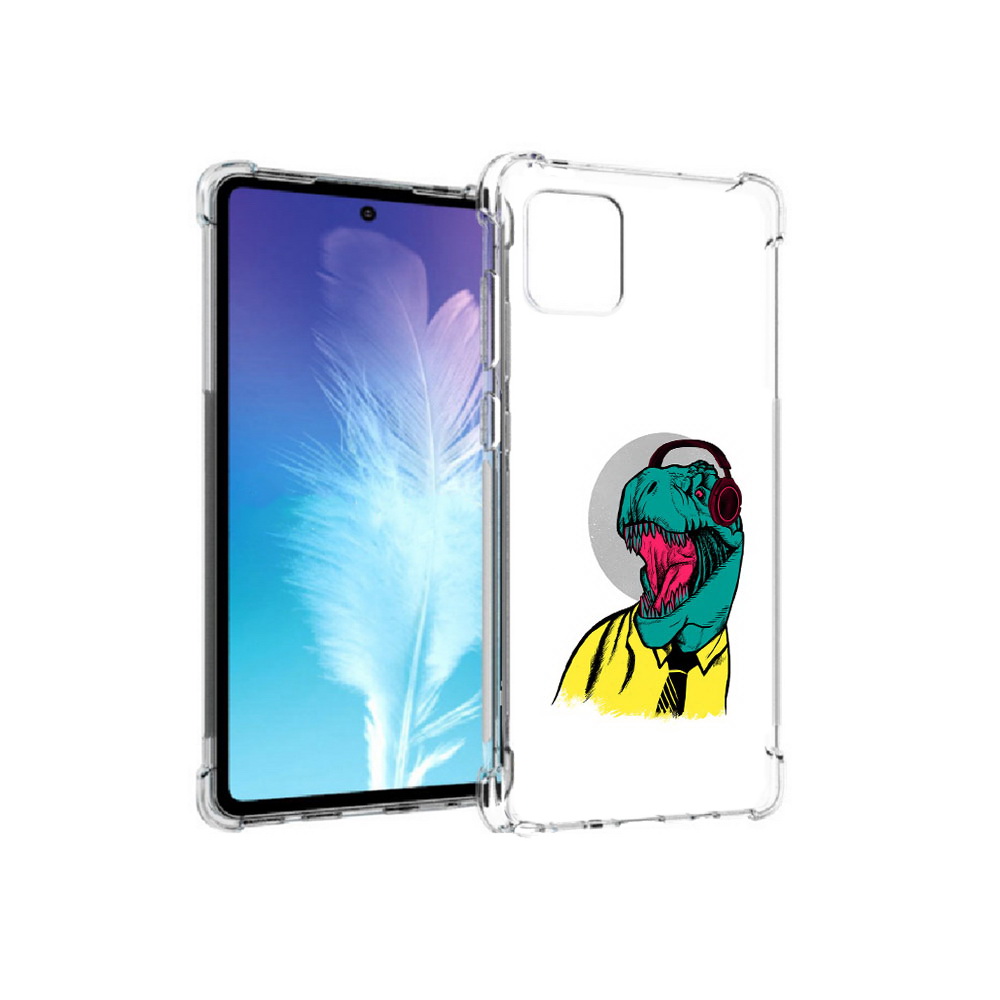 

Чехол MyPads Tocco для Samsung Galaxy Note 10 Lite дино (PT142413.491.326), Прозрачный, Tocco