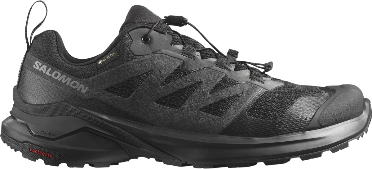 Полуботинки мужские Salomon X-ADVENTURE GTX черные 10 UK