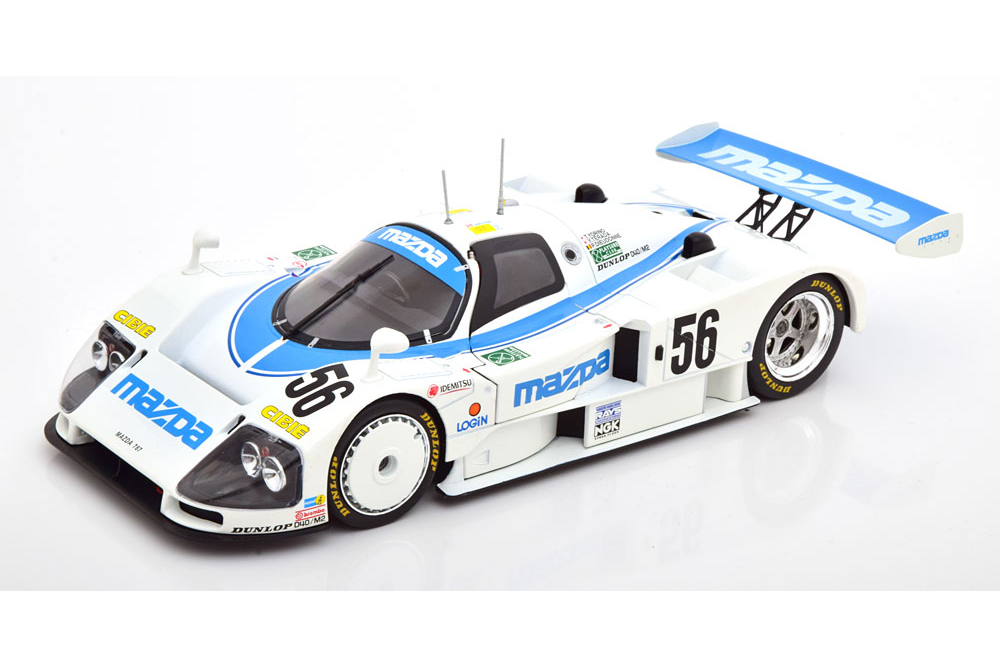 Модель коллекционная KK-SCALE Mazda 787 b no 56 24H le mans 1991