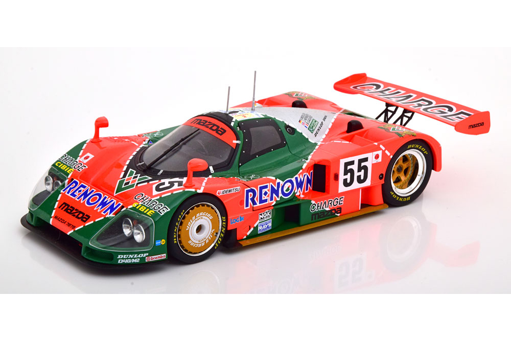 

Модель коллекционная KK-SCALE Mazda 787 b winner 24H le mans 1991