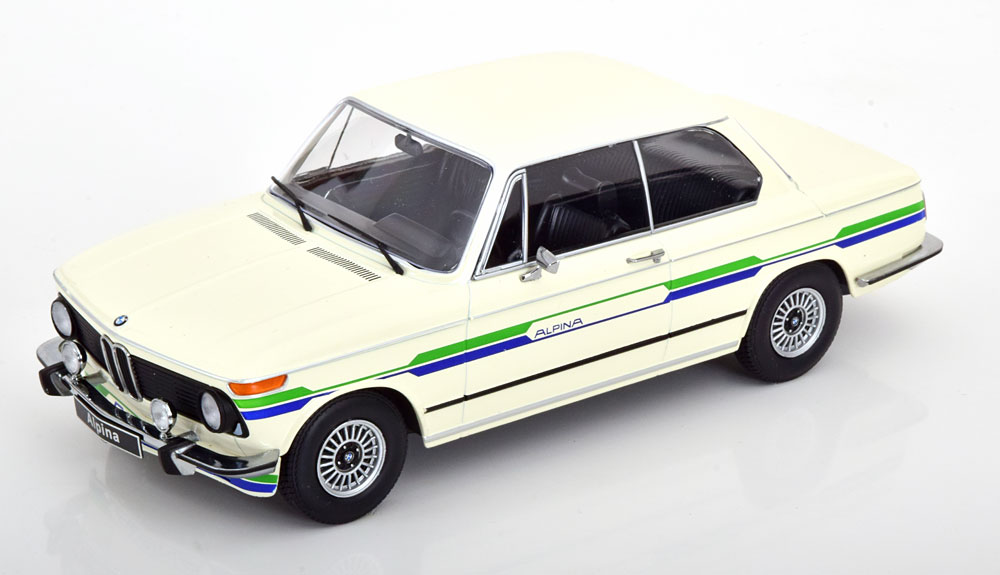 Модель коллекционная KK-SCALE Bmw 2002 alpina 1974 white