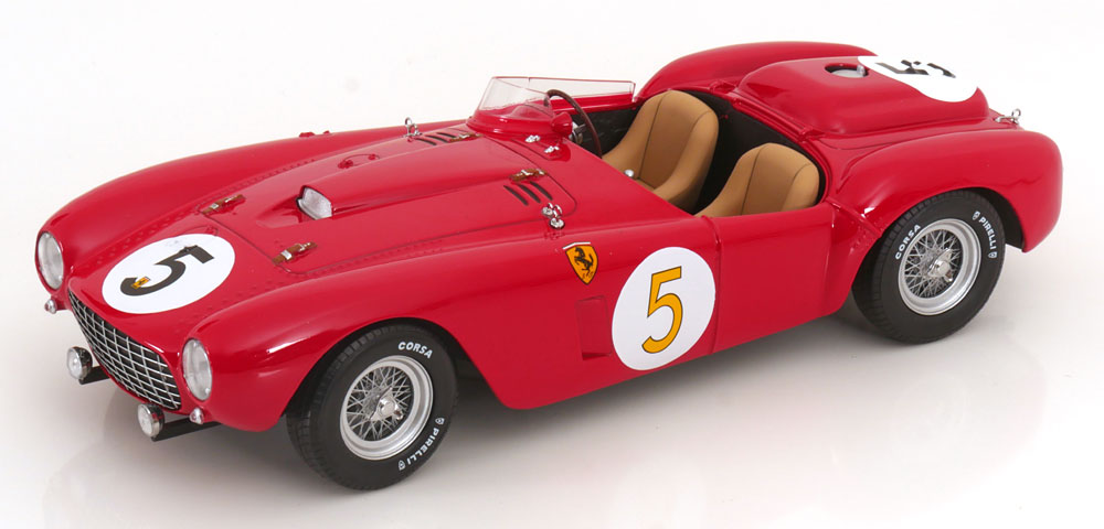 

Модель коллекционная KK-SCALE Ferrari 375 plus no 5 24H le mans 1954, Красный
