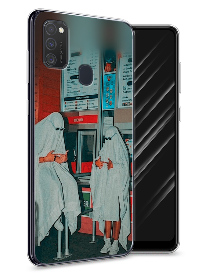 

Чехол Awog на Samsung Galaxy M21 "Chillin Killin", Разноцветный, 29750-9
