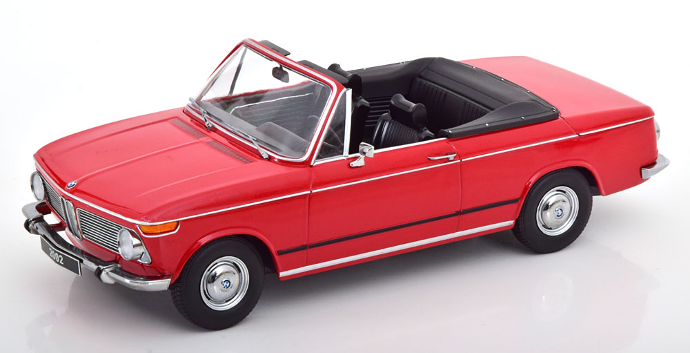 

Модель коллекционная KK-SCALE Bmw 2002 convertible 1968 red, Красный