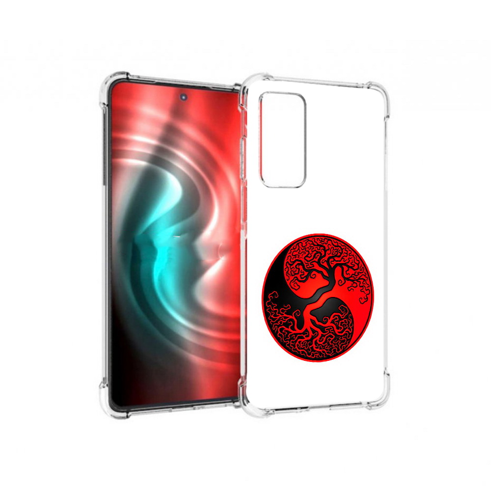 

Чехол MyPads Tocco для Motorola 20 инь янь дерево (PT227072.363.379), Прозрачный, Tocco