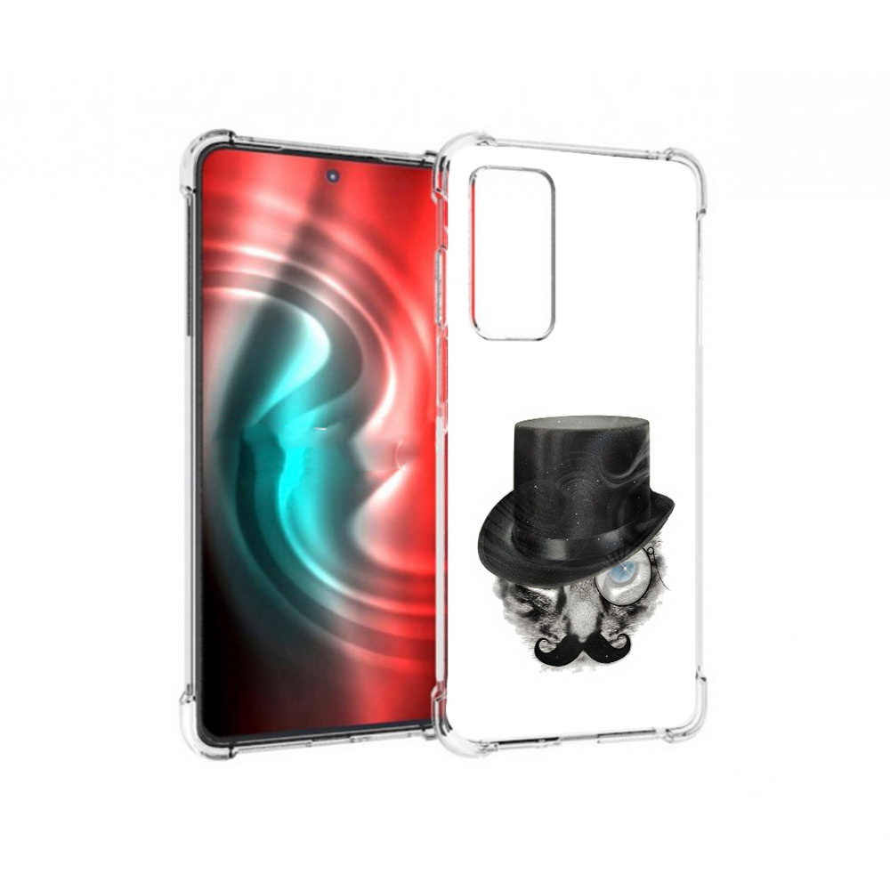 

Чехол MyPads Tocco для Motorola 20 интелегентный кот (PT227072.363.378), Прозрачный, Tocco