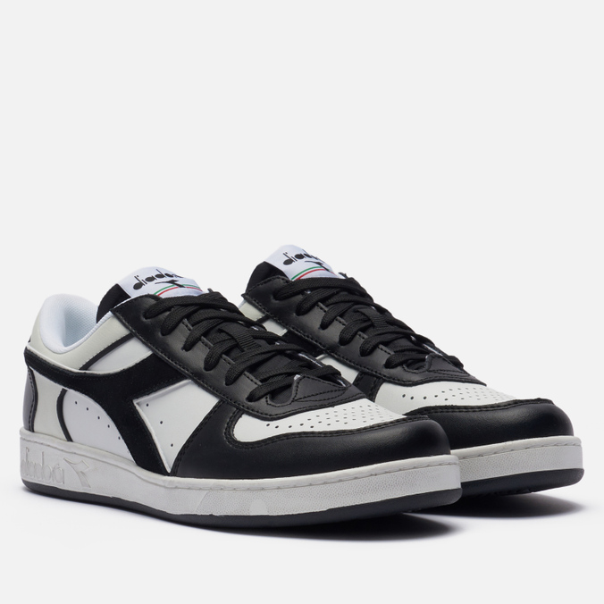 

Мужские кроссовки Diadora Magic Basket Low Icona Leather чёрный, размер 42 EU, Черный, Magic Basket Low Icona Leather