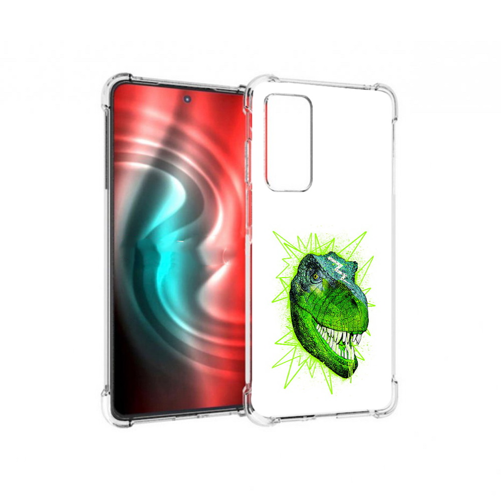 

Чехол MyPads Tocco для Motorola 20 зеленый динозавр (PT227072.363.358), Прозрачный, Tocco