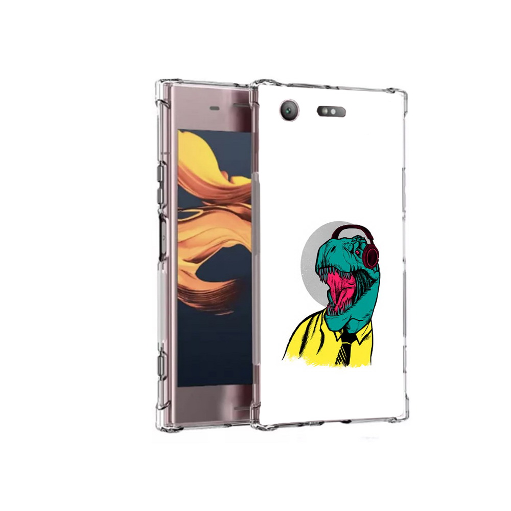 

Чехол MyPads Tocco для Sony Xperia XZ1 Compact дино (PT91855.237.326), Прозрачный, Tocco