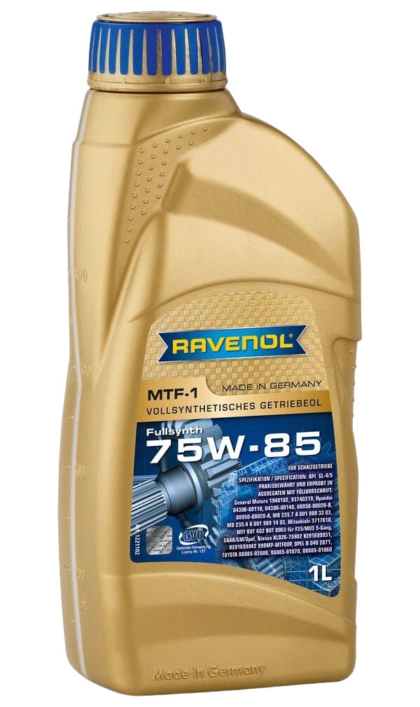 фото Масло трансмиссионное 75w-85 1л ravenol