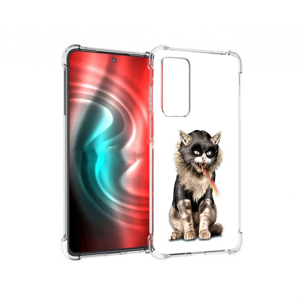 

Чехол MyPads Tocco для Motorola 20 дьяволский кот (PT227072.363.341), Прозрачный, Tocco
