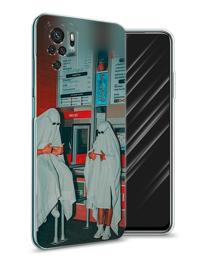 

Чехол Awog на Xiaomi Redmi Note 10 "Chillin Killin", Разноцветный, 39750-9