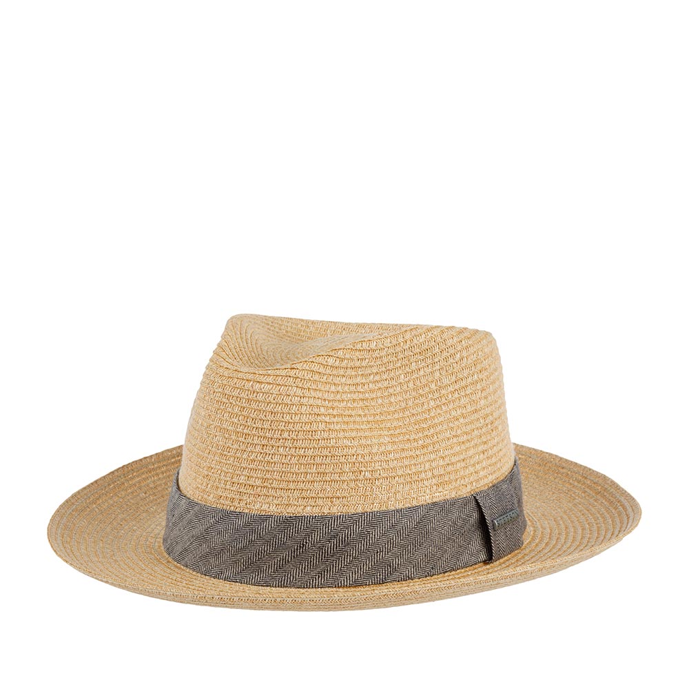 

Шляпа унисекс Stetson 2198512 FEDORA TOYO песочная, р, Бежевый, 2198512 FEDORA TOYO