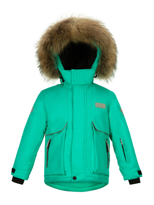 

Куртка детская Stylish Amadeo AJ-127A, бирюзовый, 134, AJ-127A