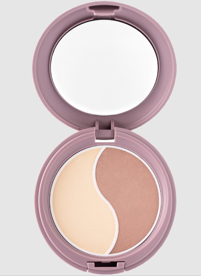 Палетка для контуринга Paese Contour Duo powder, 4,5 г