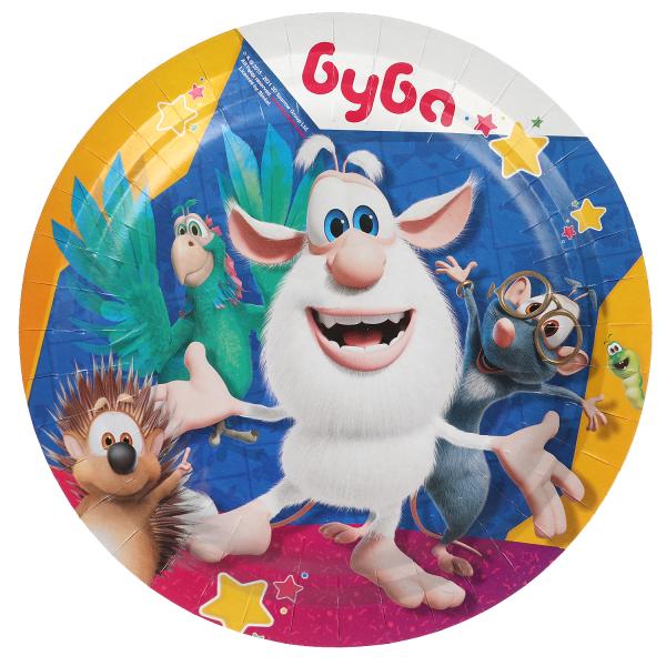 

Тарелки бумажные БУБА набор из 6 шт, 18 см. PP-58355-BU