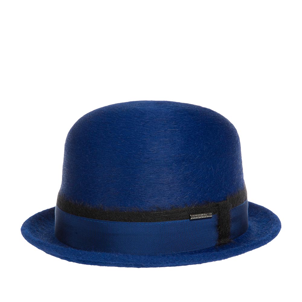 

Шляпа унисекс Stetson 2998205 BOWLER FURFELT синяя, р. 59, Синий, 2998205 BOWLER FURFELT