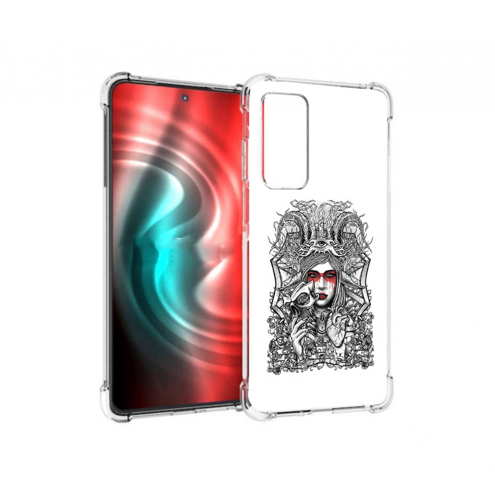

Чехол MyPads Tocco для Motorola 20 грусная девушка (PT227072.363.302), Прозрачный, Tocco