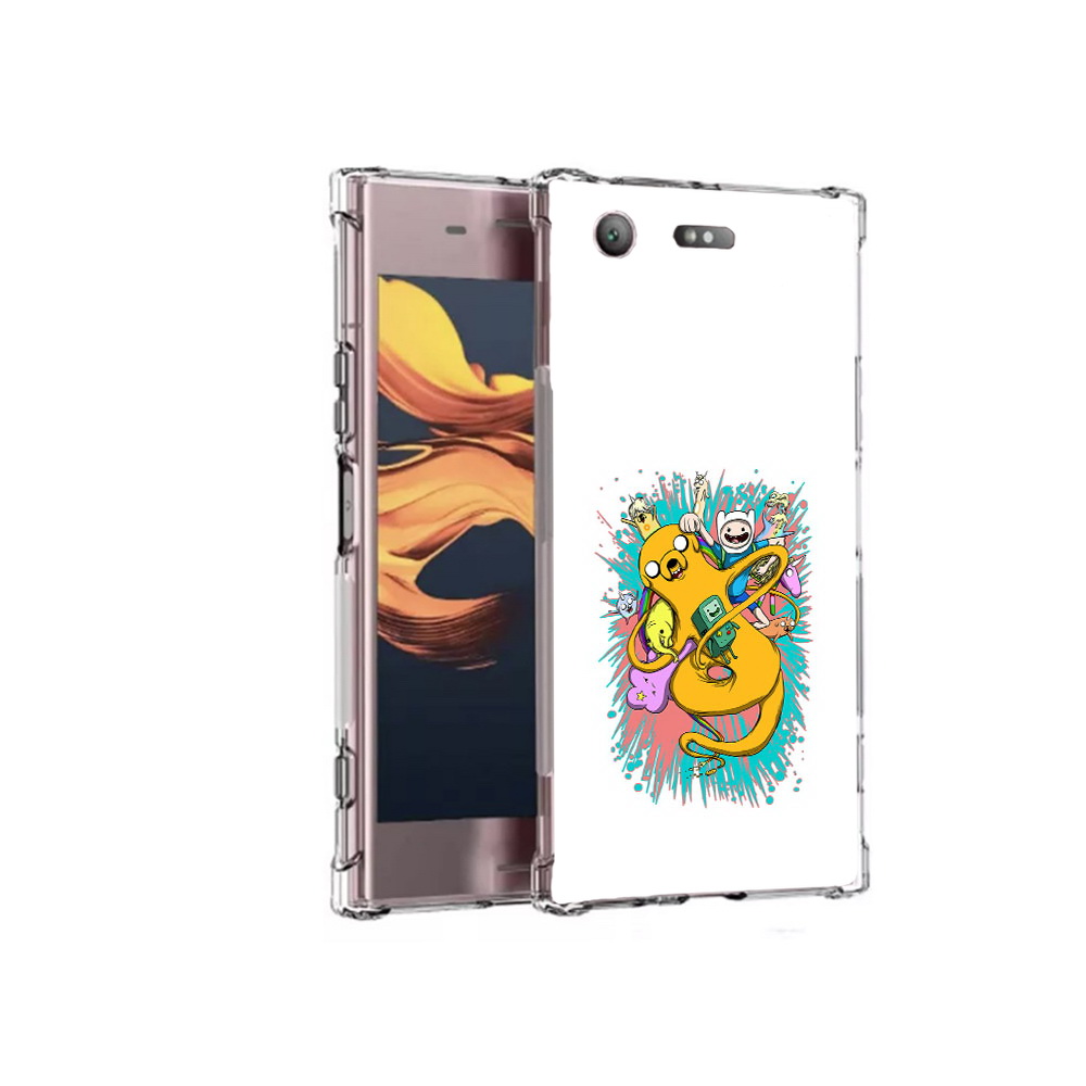 

Чехол MyPads Tocco для Sony Xperia XZ1 Compact время приключений рисунок (PT91855.237.276), Прозрачный, Tocco