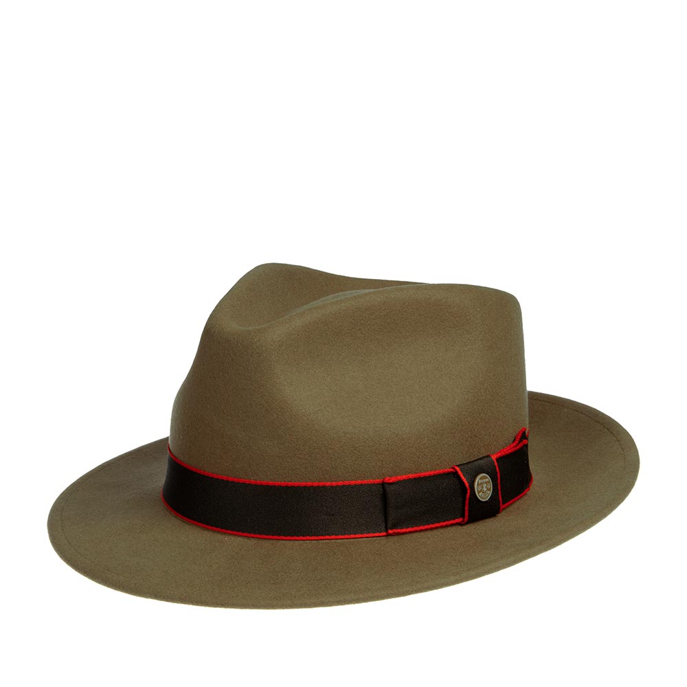 Шляпа унисекс Stetson 2198127 FEDORA CASHMERE коричневая, р. 59