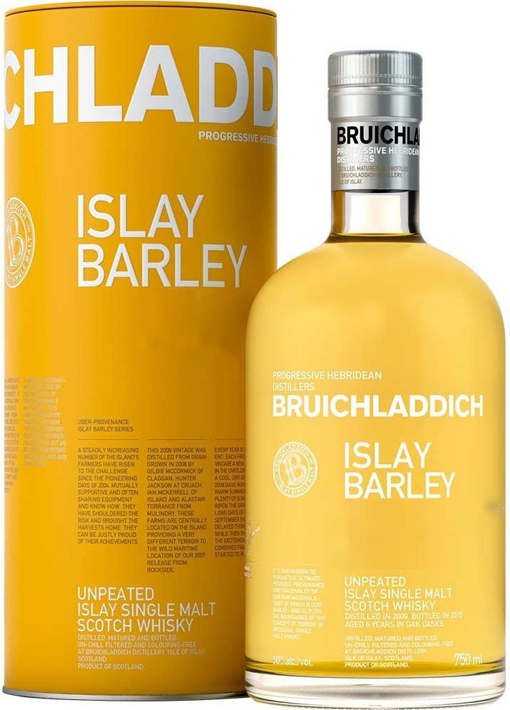 

Виски Bruichladdich Islay Barley, в подарочной упаковке, 0.7 л