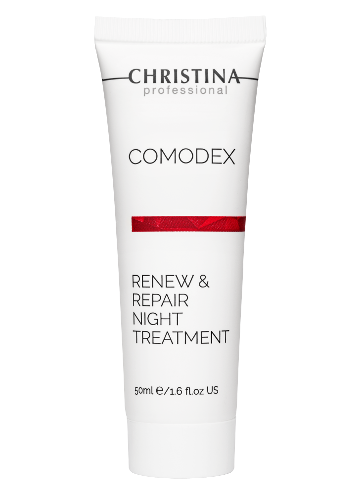 Сыворотка для лица Christina Renew & Repair Night Treatment 50 мл антивозрастная ночная сыворотка с ретинолом 0 3% dr sebagh retinol night repair 30мл