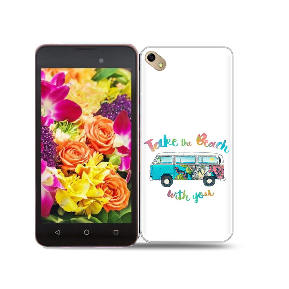 

Чехол MyPads Tocco для BQ 5035 Хиппи автобус, Прозрачный, Tocco