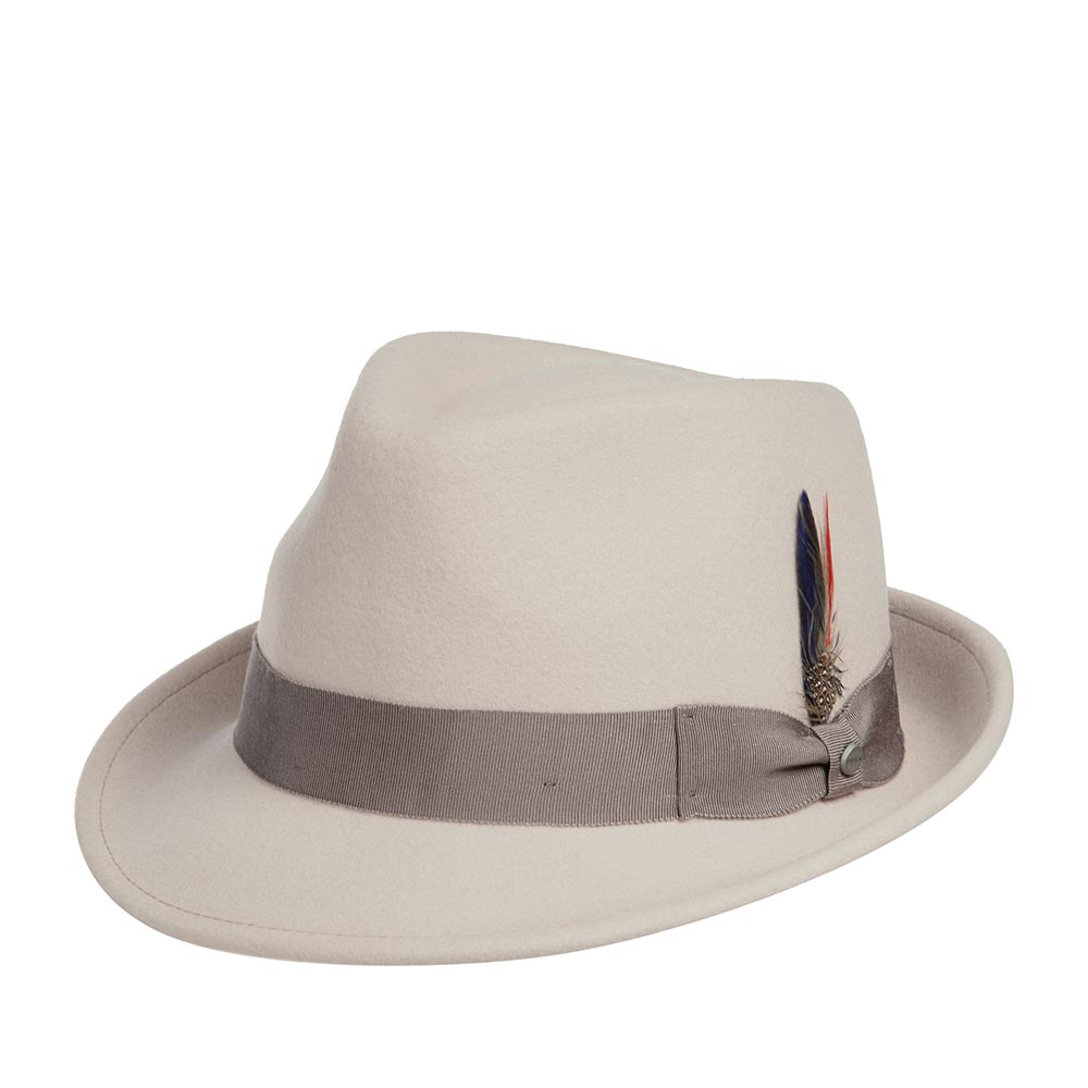 

Шляпа унисекс Stetson 1148101 TRILBY WOOLFELT бежевая, р. 61, Бежевый, 1148101 TRILBY WOOLFELT