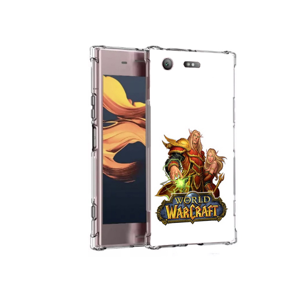 

Чехол MyPads Tocco для Sony Xperia XZ1 Compact варкрафт2 (PT91855.237.256), Прозрачный, Tocco