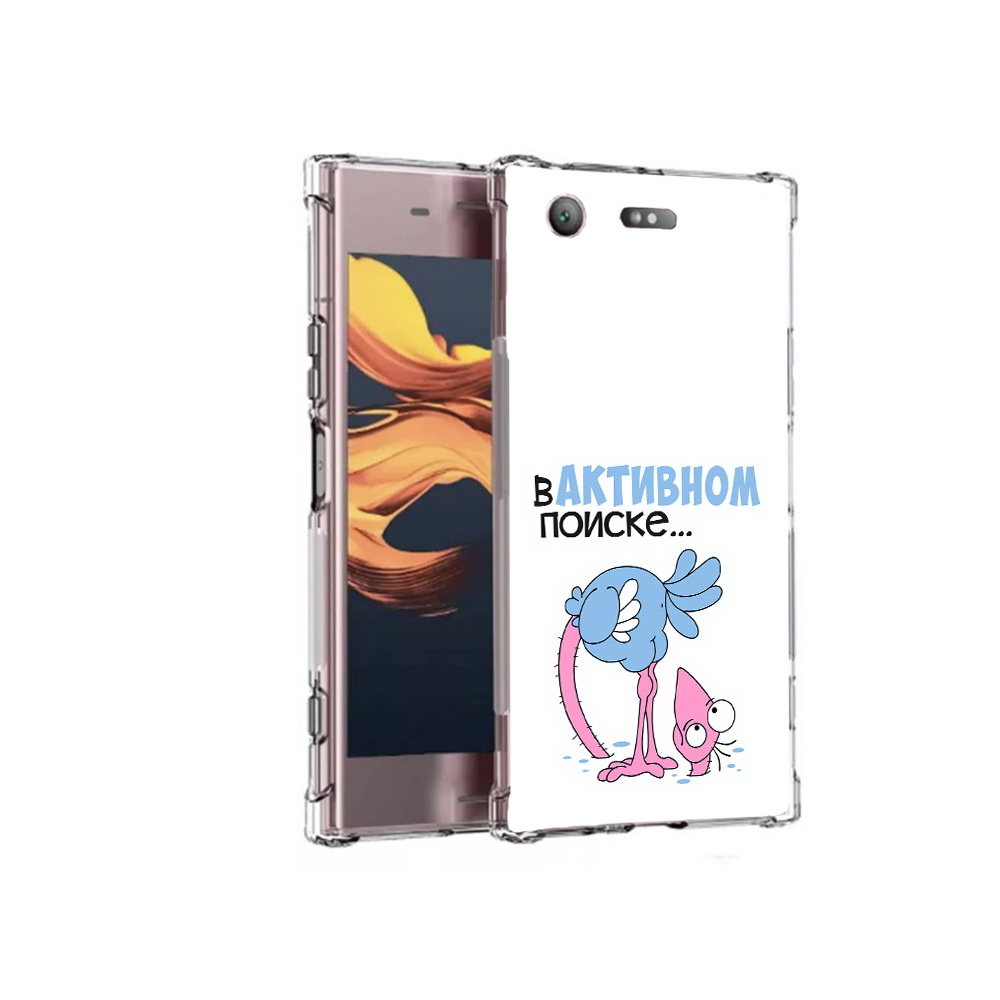 

Чехол MyPads Tocco для Sony Xperia XZ1 Compact в активном поиске (PT91855.237.255), Прозрачный, Tocco