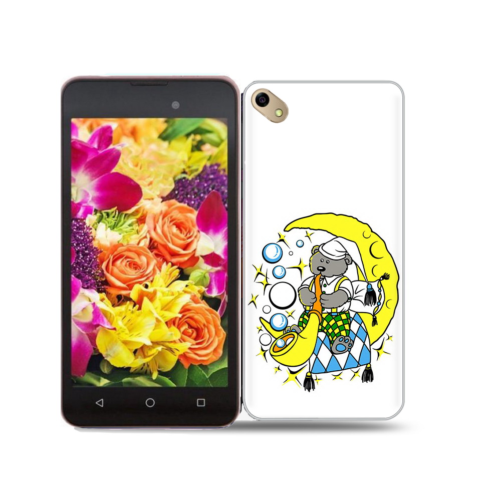 

Чехол MyPads Tocco для BQ 5035 Сырная луна, Прозрачный, Tocco