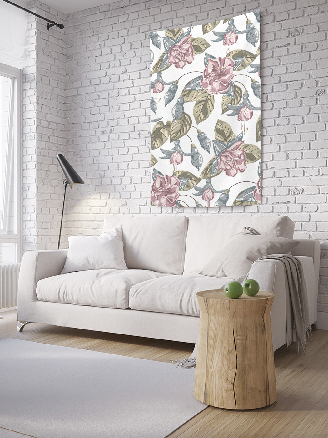 

Вертикальное фотопанно на стену JoyArty Цветы винтаж 150x200 см, Цветы винтаж