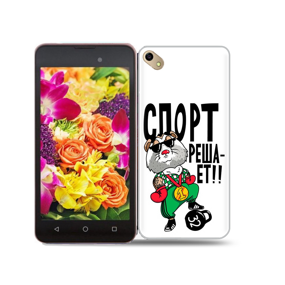 Чехол MyPads Tocco для BQ 5035 Спорт решает
