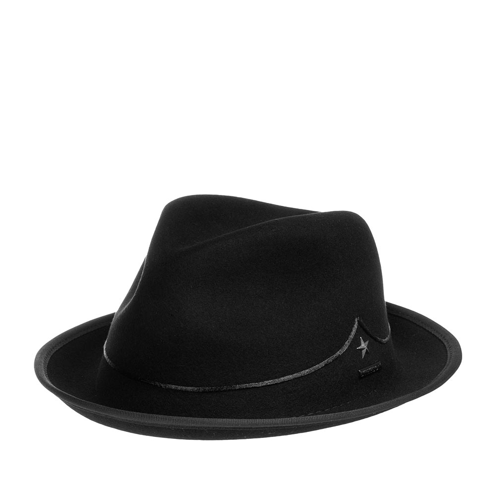 

Шляпа унисекс Stetson 1328104 PLAYER WOOLFELT черная, р. 63, Черный, 1328104 PLAYER WOOLFELT