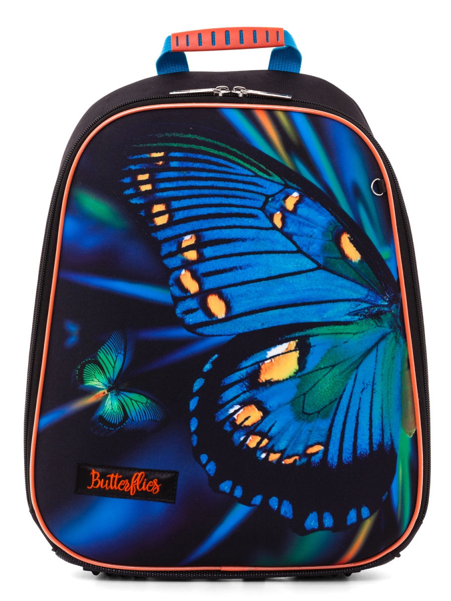 фото Рюкзак hatber ergonomic light-butterfly eva материал для девочки 049263