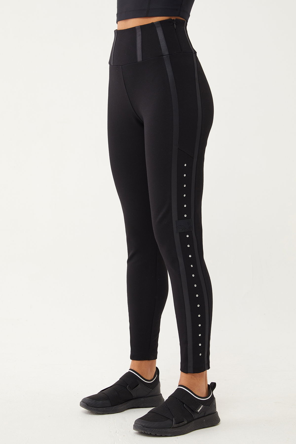 

Леггинсы женские Bilcee Women Knitting Leggings черные XL, Черный, Women Knitting Leggings