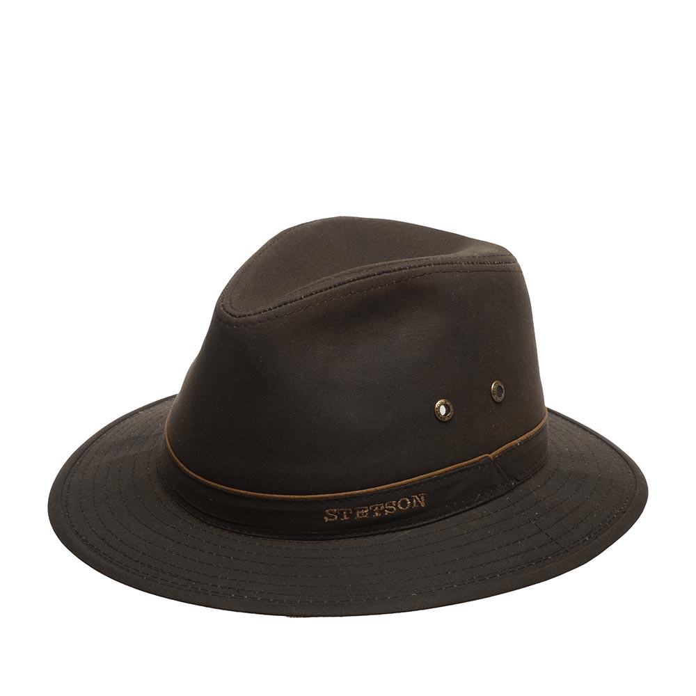 

Шляпа унисекс Stetson 2541104 TRAVELLER WAXED COTTON коричневая, р. 63, Коричневый, 2541104 TRAVELLER WAXED COTTON