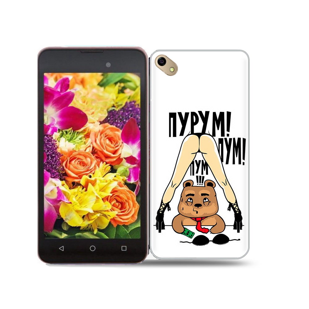 

Чехол MyPads Tocco для BQ 5035 Пурум пум пум, Прозрачный, Tocco