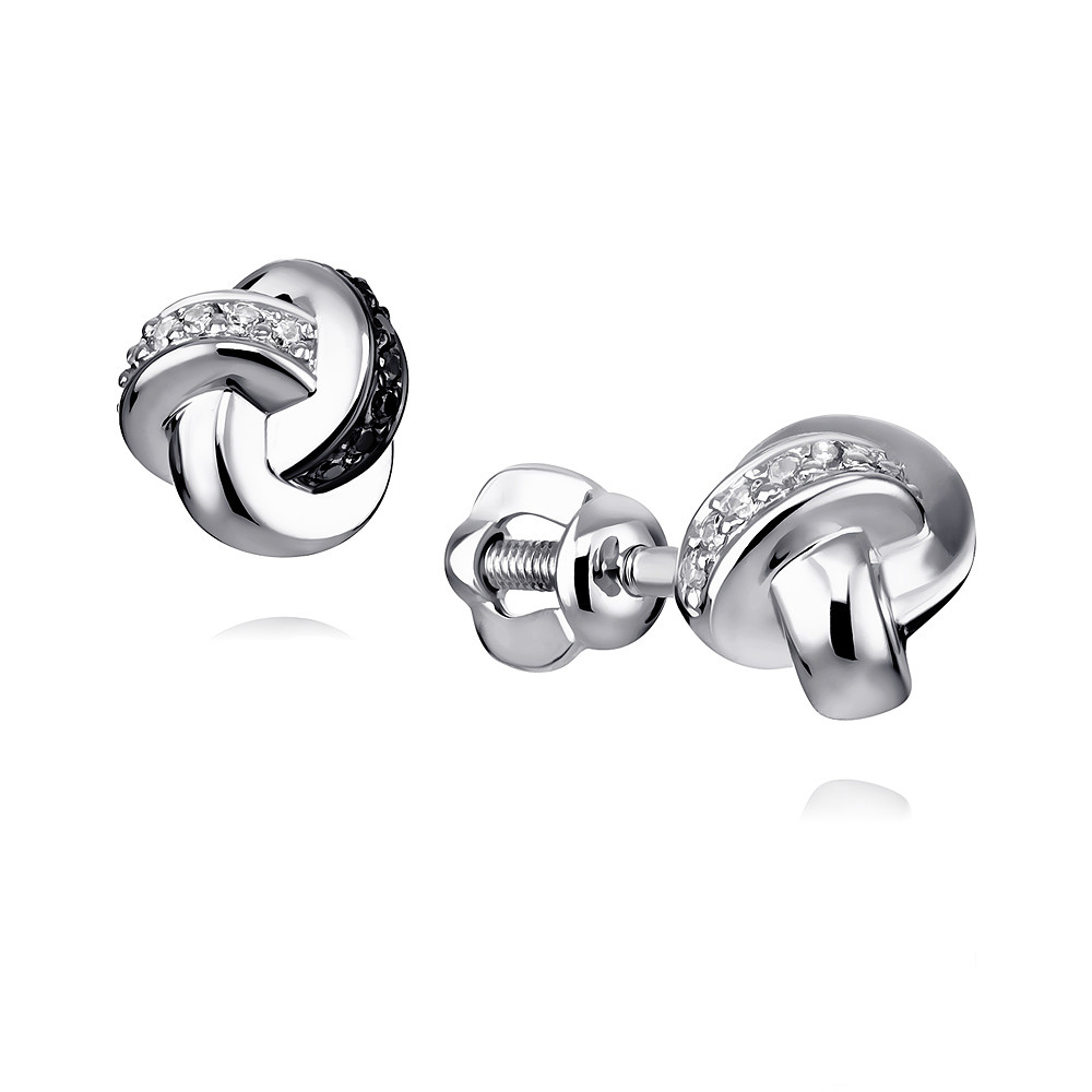 

Серьги из белого золота с бриллиантом ADAMAS 2118948-А51ДЧ-421, 2118948-А51ДЧ-421
