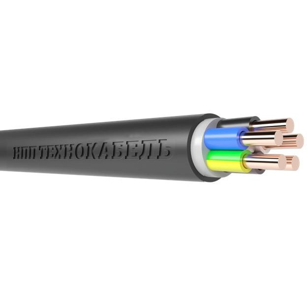 

Кабель ППГнг(А)-HF 5х4 ОК (N PE) 0.66кВ (м) Технокабель 00-00148276