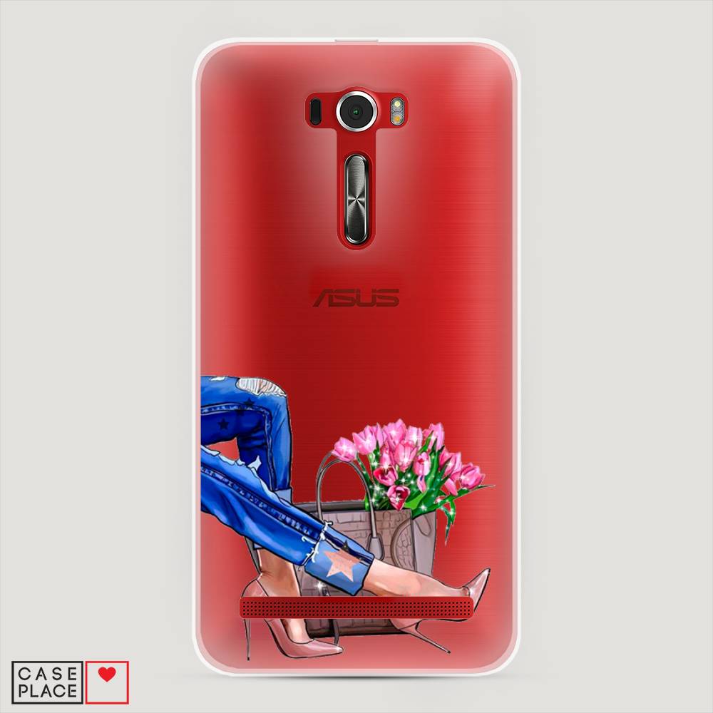 фото Чехол awog "каблучки" для asus zenfone 2 ze601kl