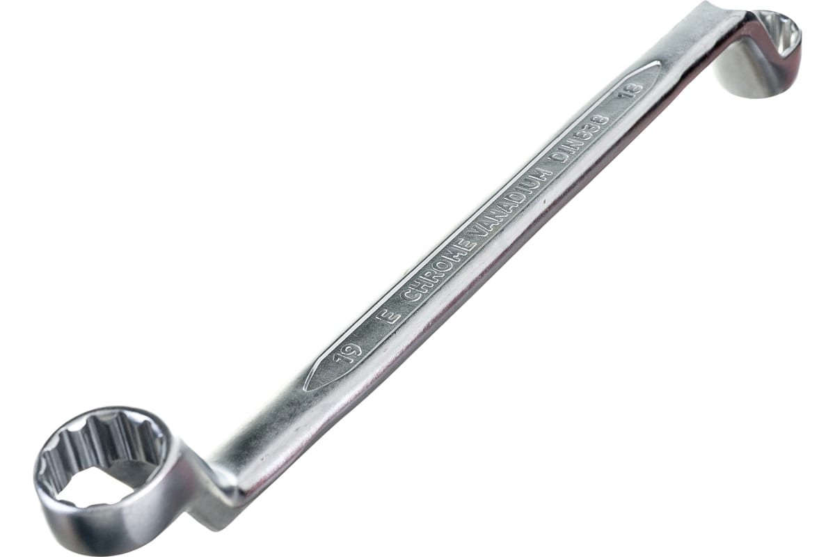 Ключ накидной 1819 мм (cr-v,холодный штамп,холдер) kraft kt700544