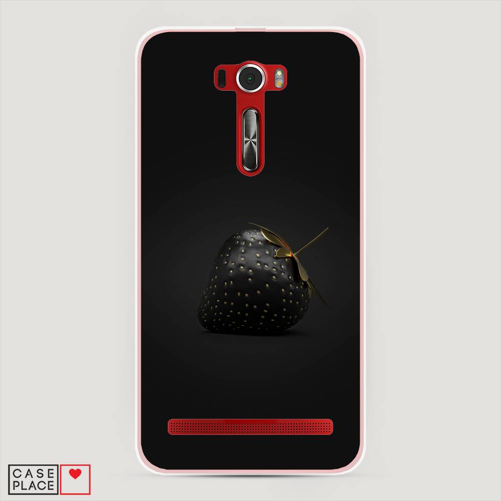 

Чехол Awog "Черная клубника" для Asus Zenfone 2 ZE601KL, 40650-10
