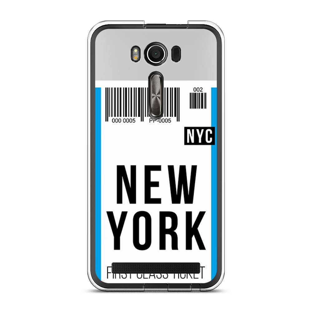 

Чехол Case Place 40150-6 для Asus ZenFone 2 Laser (ZE500KL) "Билет в Нью-Йорк", 40150-6
