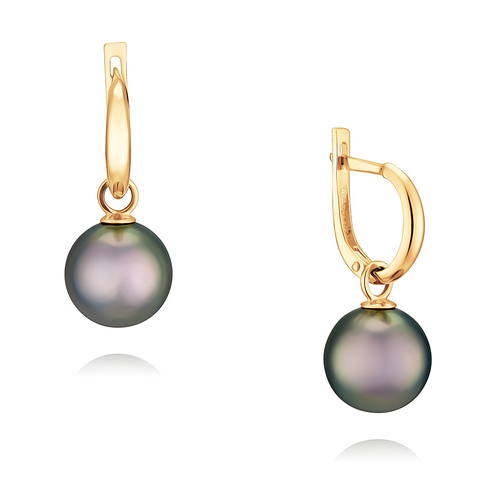 

Серьги из желтого золота с жемчугом ADAMAS 24035336/01-А55-771, 24035336/01-А55-771