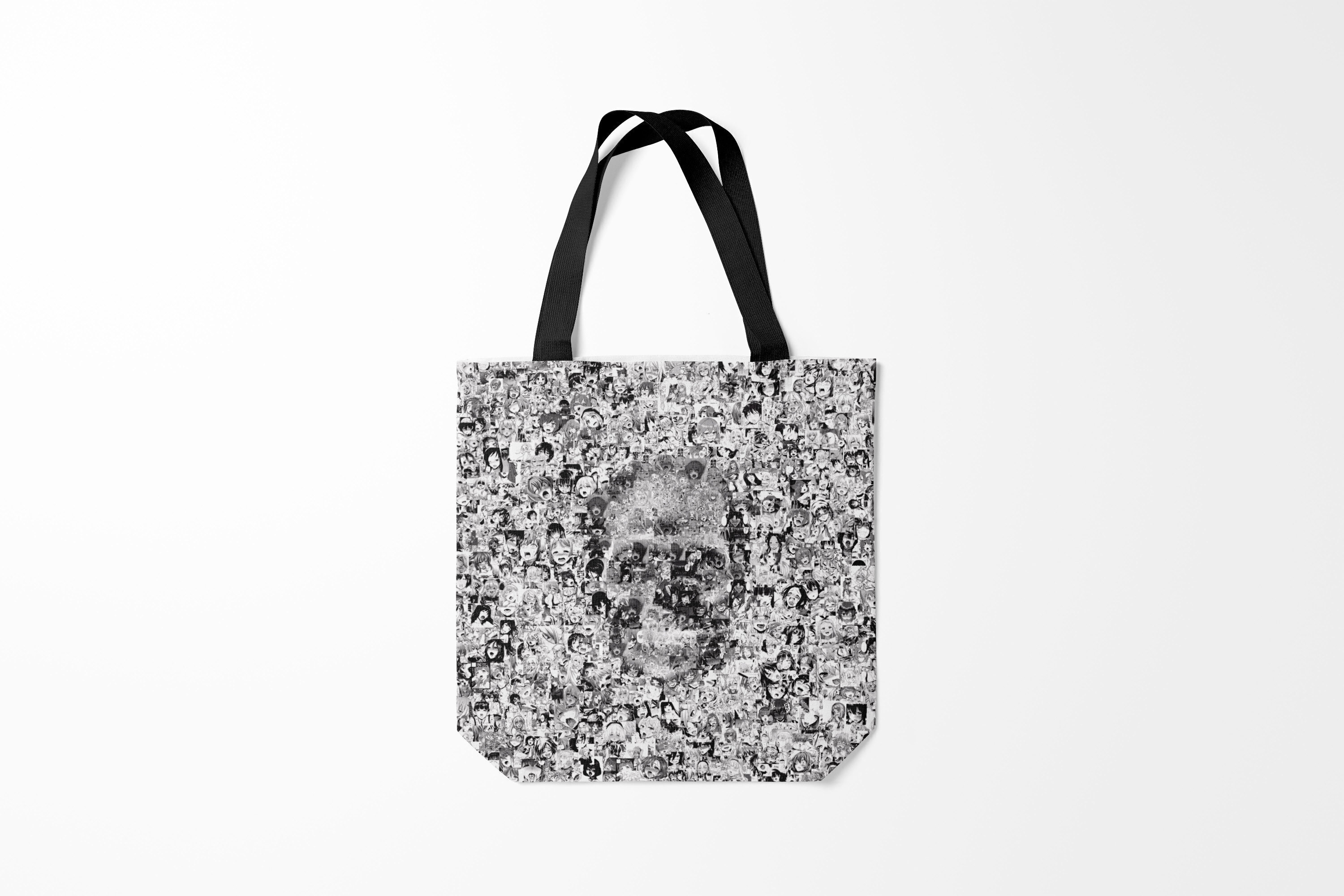 

Сумка шoппер унисекс Burnettie Ahegao Ахегао фото косплей Real 3D cosplay, разноцветный, Ahegao Ахегао фото косплей Real 3D cosplay