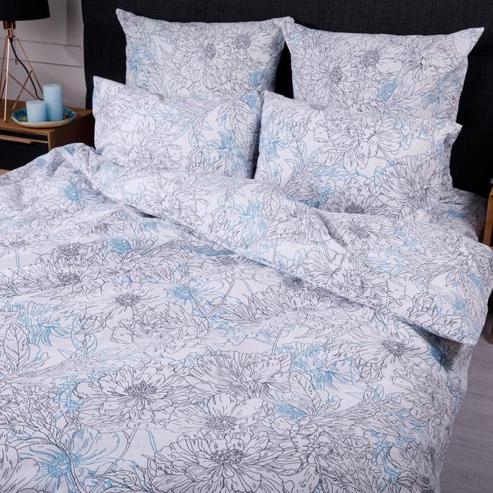 

Постельное бельё 2 сп «Ночь Нежна» Сара серый 175х215см, 180х220см, 70х70см -2 шт